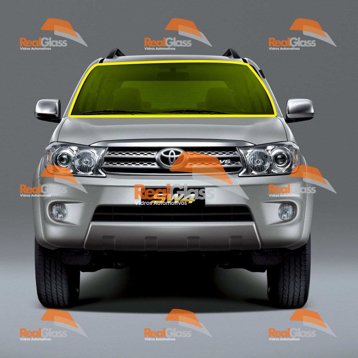 PARA-BRISA DEGRADE TOYOTA HILUX - SAINT GOBAIN - 2005 A 2008-0